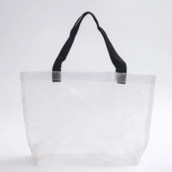 Clear PP Woven Tote Bag
