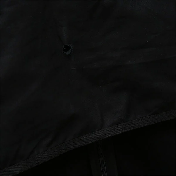 Black Cotton Canvas Dust Bag