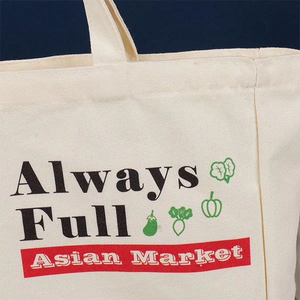 Canvas Grocery Shopping Bags