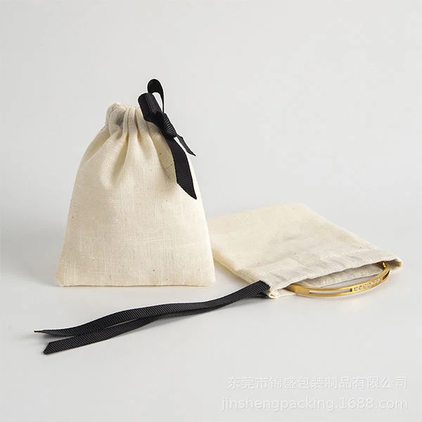 Personalised Cotton Drawstring Pouch