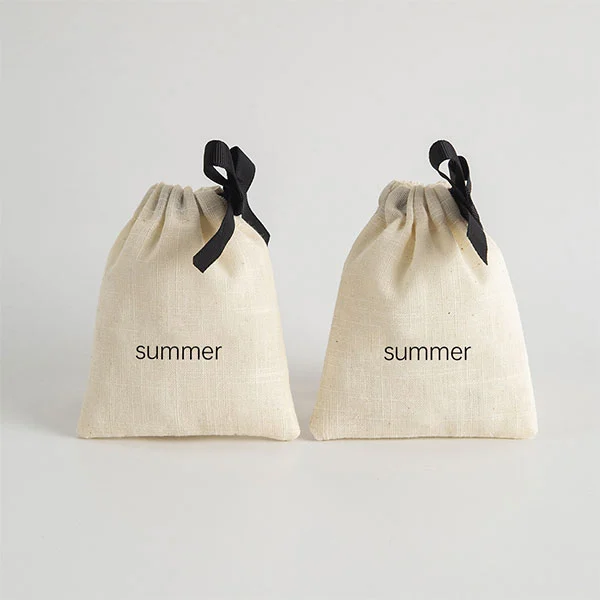 Personalised Cotton Drawstring Pouch