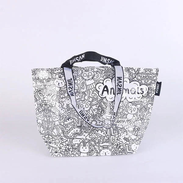Large PP Woven Women's Shopper Bag